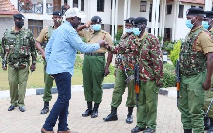  DEPUTY PRESIDENT WILLIAM RUTO, THE MOST GUARDED DP IN KENYAN HISTORY WITH 257 GUARDS