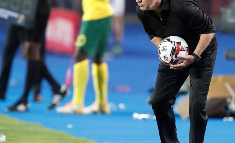  EGYPT SACKS COACH AFTER DRAWING WITH GABON