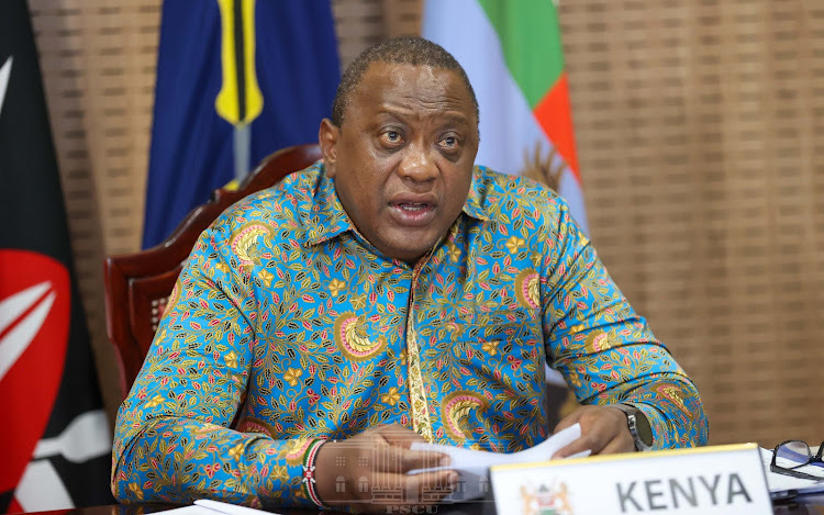  PRESIDENT KENYATTA HANDS OVER PRESIDENCY TO BARBADOS PM MOTTLEY