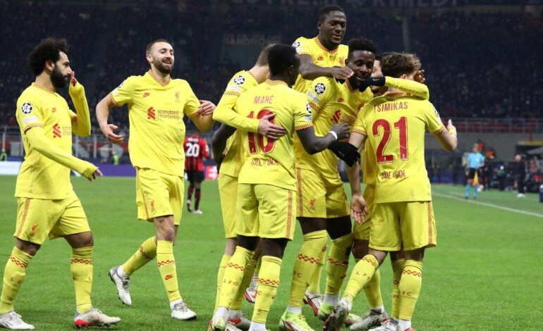  CHAMPIONS LEAGUE: LIVERPOOL BEATS MILAN 2-1 ,QUALIFIES FOR THE KNOCKOUT STAGE