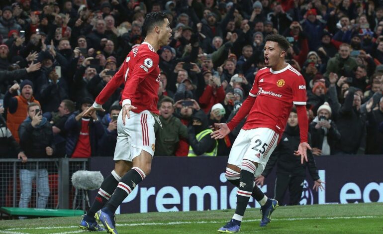  PREMIER LEAGUE : CHRISTIANO RONALDO SCORES TWICE AS UNITED BEATS ARSENAL 3-2 (VIDEO)