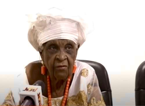  102-YEAR-OLD WOMAN DECLARES RUN FOR NIGERIAN PRESIDENCY IN 2023
