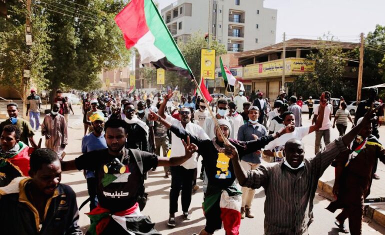  AT LEAST ONE PROTESTER KILLED IN SUDANESE RALLY