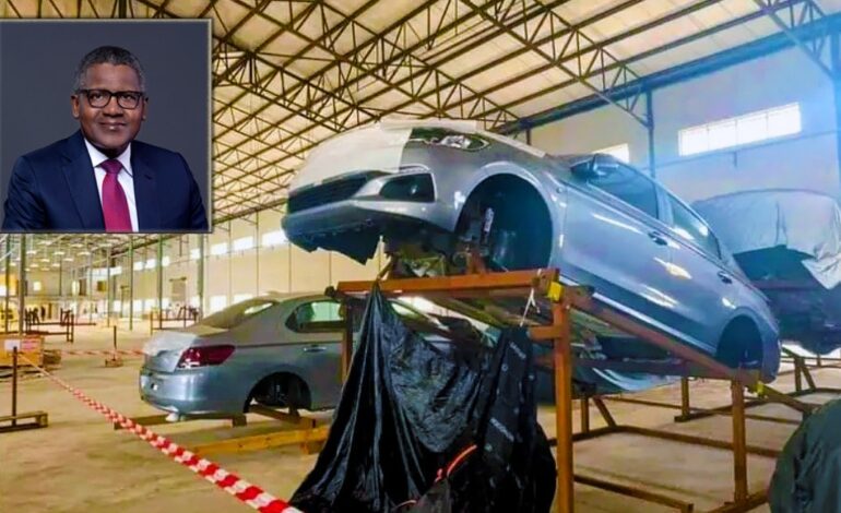  ALIKO DANGOTE’S AUTO COMPANY BEGINS ASSEMBLY
