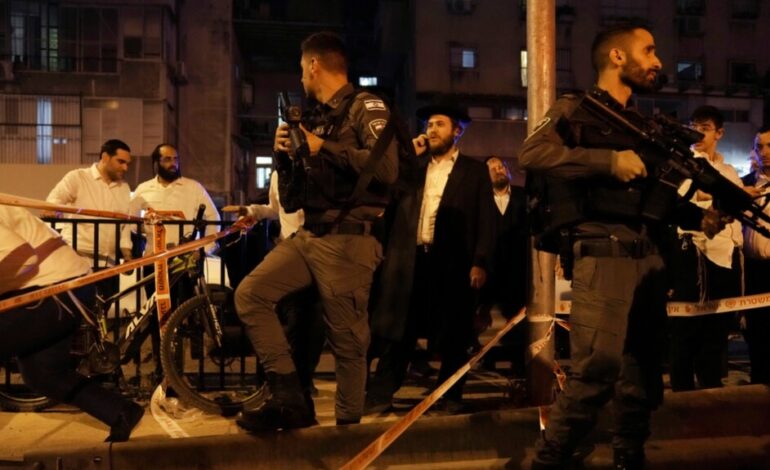  FIVE KILLED IN BNEI BRAK SHOOTING AS ISRAEL ENTERS ‘NEW WAVE OF TERROR’ (VIDEO)