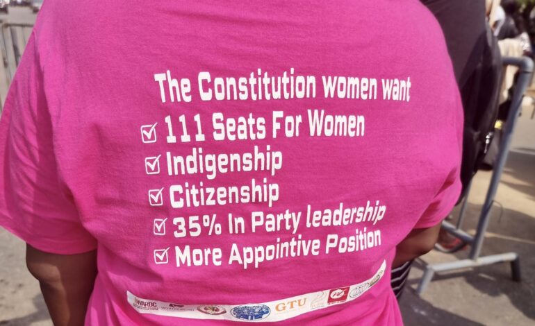  NIGERIAN WOMEN DEMONSTRATE AGAINST PARLIAMENT’S REJECTION OF PRO-EQUALITY LAWS