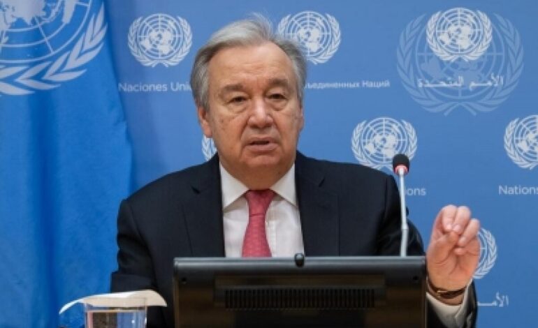  UN CHIEF PLEDGES SUPPORT FOR HUMANITARIAN NEEDS IN NORTHEAST NIGERIA