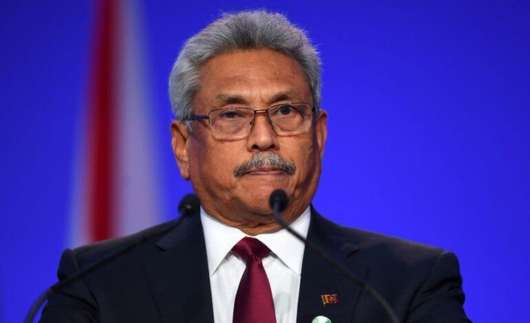  SRI LANKA’S PARLIAMENT SPEAKER ACCEPTS PRESIDENT’S RESIGNATION