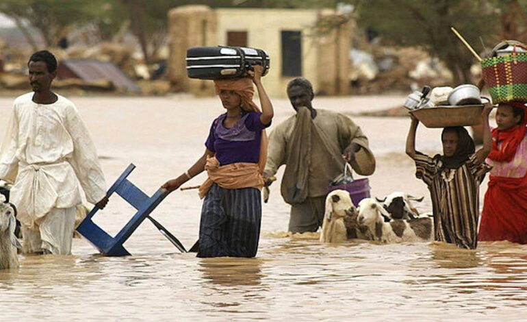  SUDAN: SCORES KILLED IN FLOOD, THOUSANDS HOMELESS