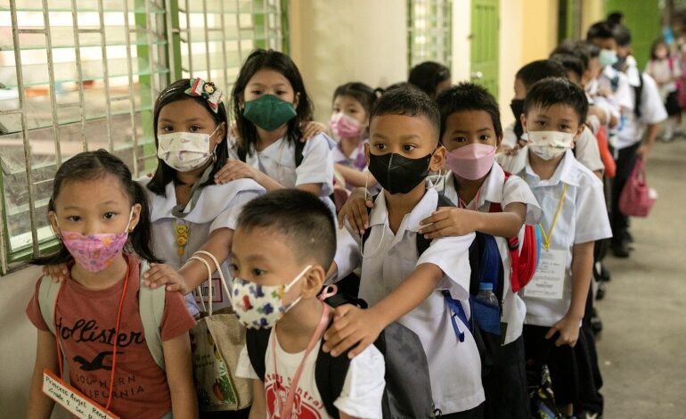  PHILLIPINE SCHOOLS OPEN FOR FIRST TIME SINCE COVID-19 OUTBREAK