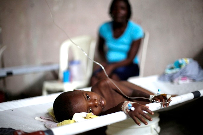  HAITI SUFFERS RETURN OF CHOLERA, 8 PEOPLE KILLED