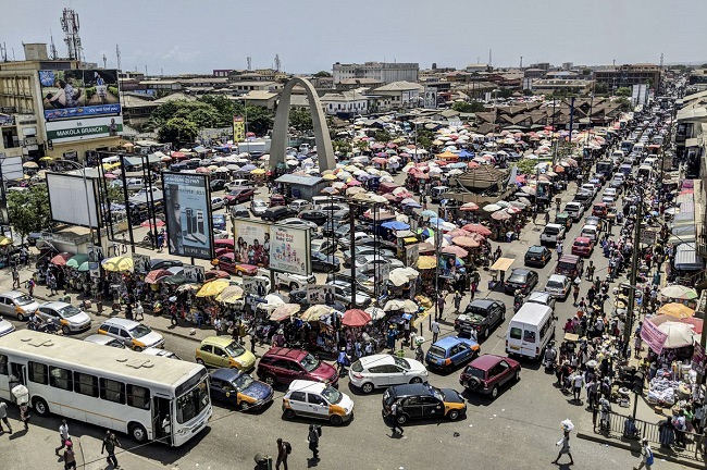  GHANA: TRADERS LOCK SHOPS IN PROTESTING INFLATION