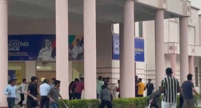  CALM RESTORED AFTER CLASHES BETWEEN NIGERIAN STUDENTS ATTACK IN INDIA