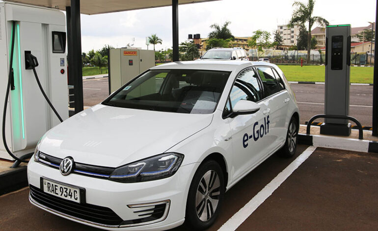  RWANDA ELECTRIC CAR CAMPAIGN OFF TO A SHAKY START