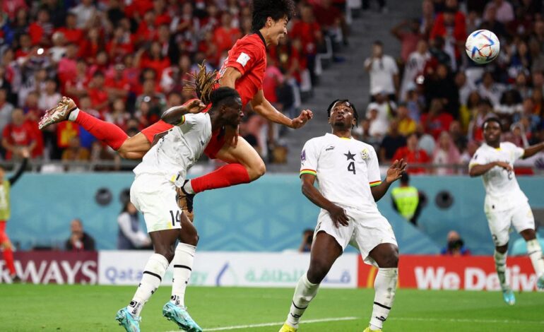  PORTUGAL ADVANCES TO THE KNOCKOUT STAGE AS GHANA BEATS SOUTH KOREA