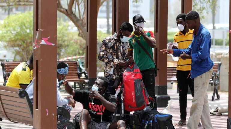  HUNDREDS OF STRANDED GHANAIANS REPATRIATED FROM UAE