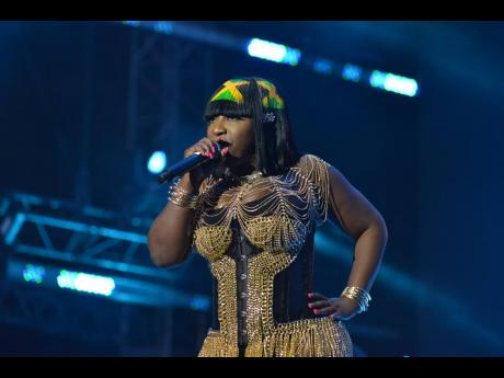  JAMAICAN SINGER SPICE REVEALS SHE SUFFERED A DAMAGED HERNIA