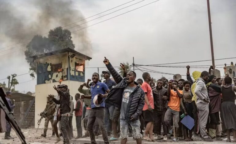  EIGHT PEOPLE SANCTIONED BY THE EU OVER VIOLENCE IN DR CONGO
