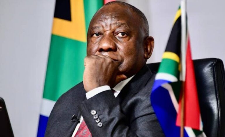  SOUTH AFRICA’S  PRESIDENT WEIGHS OPTIONS AMID CORRUPTION SCANDAL