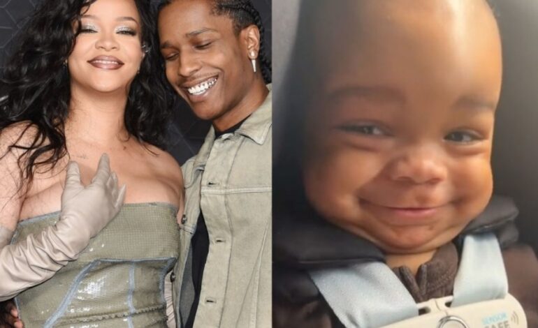 RIHANNA SHARES PICTURES OF HER BABY