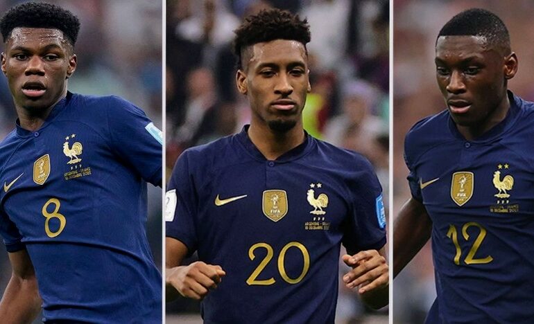  FRANCE PLAYERS FLOODED WITH ONLINE RACIAL ABUSE AFTER WORLD CUP DEFEAT