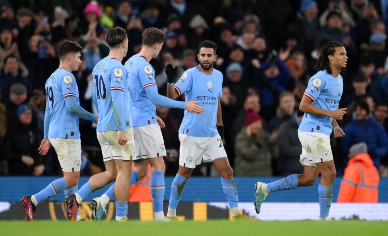  RIYAD MAHREZ LEADS CITY FIGHTBACK AGAINST SPURS