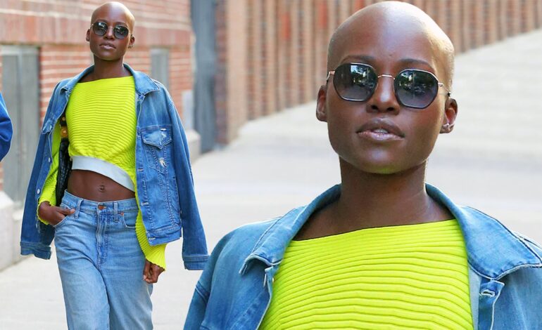  LUPITA GOES FOR NEW BALD LOOK: “HAPPY WITHOUT HAIR”
