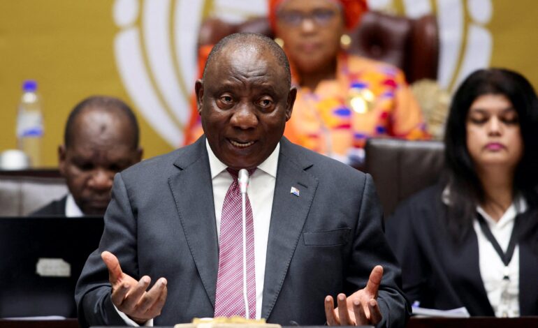  RAMAPHOSA, AFRICAN LEADERS HEAD TO RUSSIA-UKRAINE PEACE MISSION