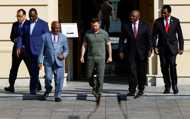  FIERCE FIGHTING REPORTED IN RUSSIA AS AFRICAN PEACE MISSION LEAVES UNPROSPEROUS