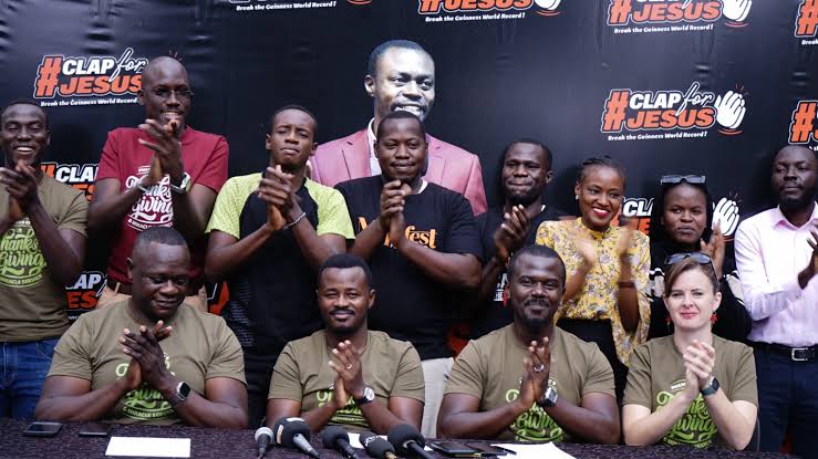 UGANDAN CHURCH BREAKS GUINNESS WORLD RECORD FOR CLAPPING FOR OVER 3 HOURS NON-STOP