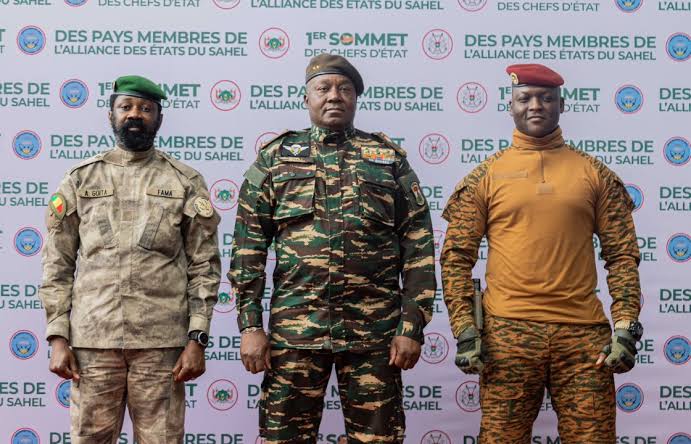 MILITARY LEADERS OF MALI, BURKINA FASO & NIGER FORM SAHEL CONFEDERATION