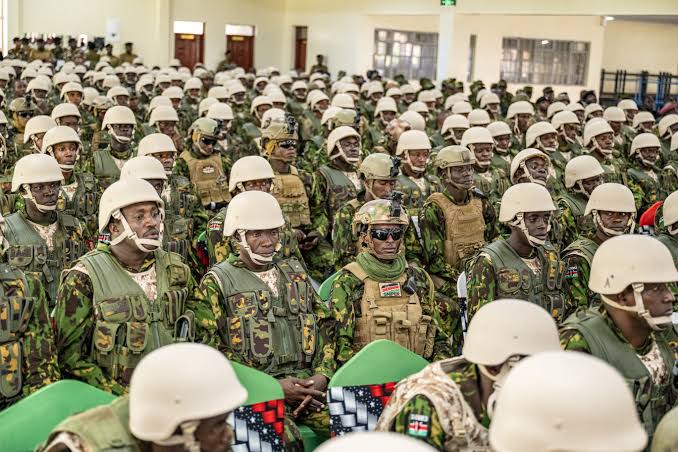 KENYAN POLICE TAKE STRONG ACTION AGAINST HAITI GANG VIOLENCE