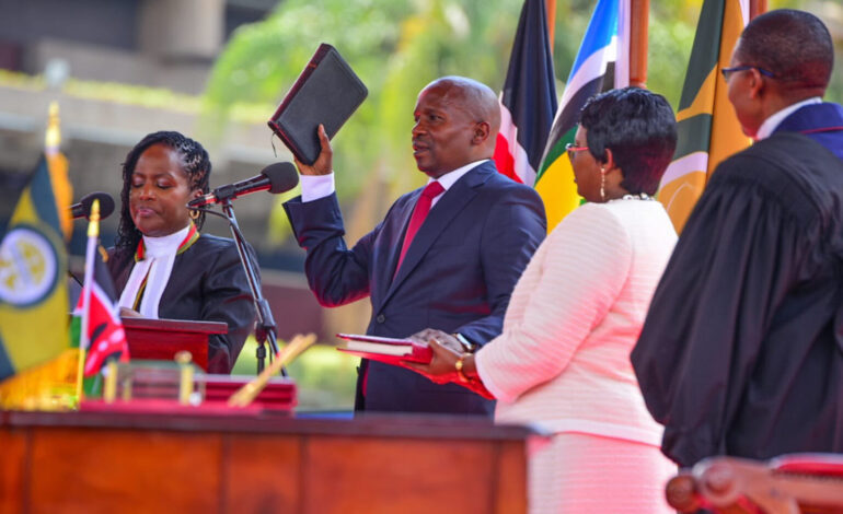  PROF. KINDIKI SWORN IN AS KENYA’S DEPUTY PRESIDENT, SUCCEEDING IMPEACHED GACHAGUA