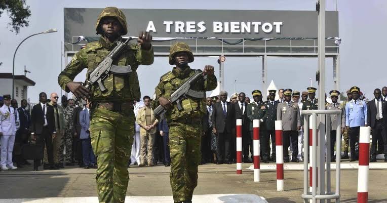 IVORY COAST TAKES CONTROL OF LAST FRENCH MILITARY BASE