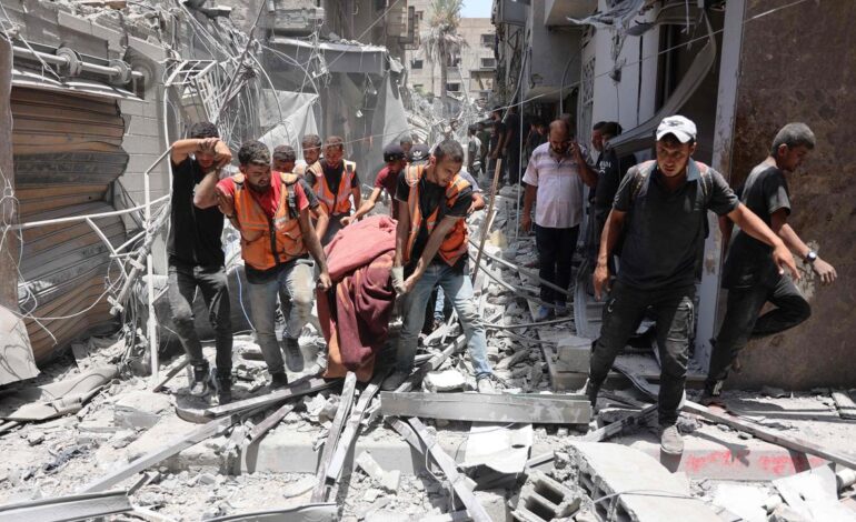 ISRAELI ARMY DECLARES GAZA CITY A ‘DANGEROUS COMBAT ZONE’ AS HUMANITARIAN CRISIS DEEPENS