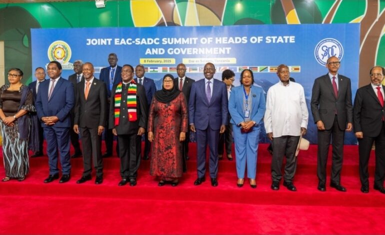 AFRICA’S REGIONAL BLOCS UNITE TO STEER DRC PEACE TALKS