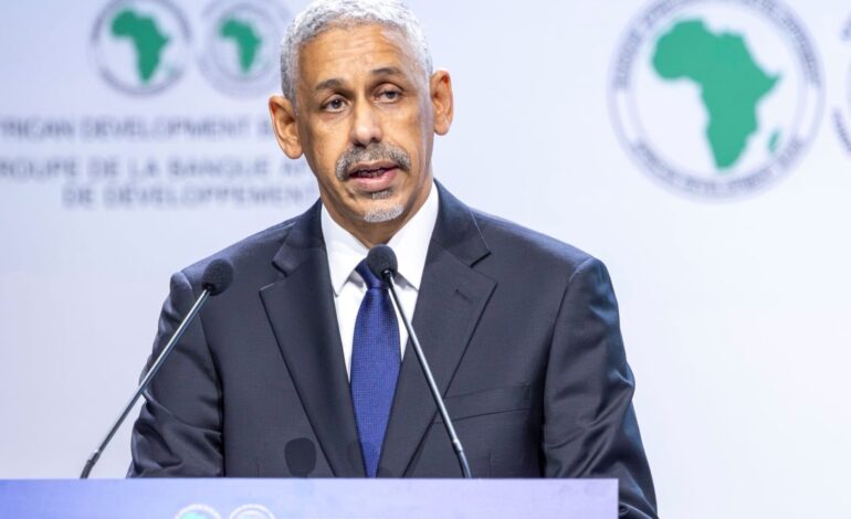 SIDI OULD TAH TAKES OVER AS NEW PRESIDENT OF THE AFRICAN DEVELOPMENT BANK