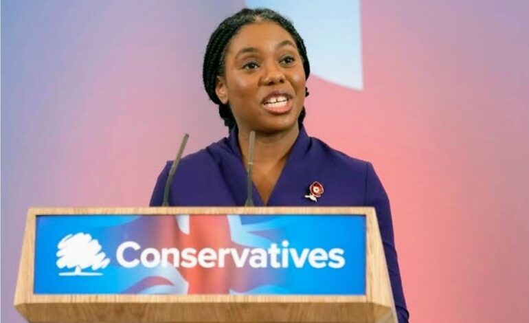 CONSERVATIVES REJECT KEMI BADENOCH AS LEADER AHEAD OF UK NEXT ELECTION