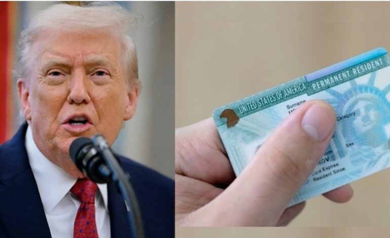 TRUMP SUSPENDS U.S. GREEN CARD LOTTERY AFTER BROWN UNIVERSITY SHOOTING