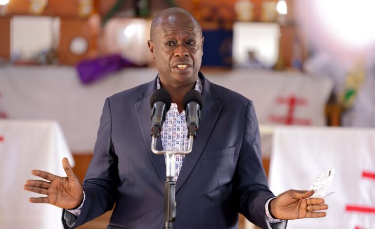 KENYA’S EX-DEPUTY PRESIDENT ALLEGES ASSASSINATION PLOT IN CHURCH ATTACK