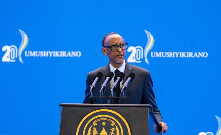 KAGAME DISMISSES CLAIMS OF RWANDAN MINERAL EXPLOITATION IN DR CONGO
