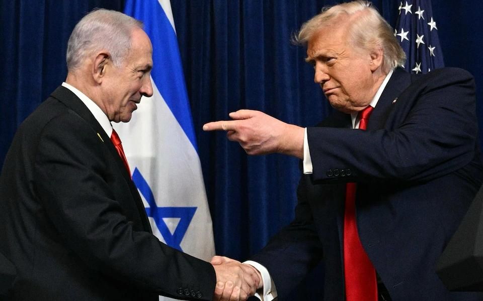 TRUMP SAYS END OF IRAN WAR WILL BE DECIDED MUTUALLY WITH NETANYAHU