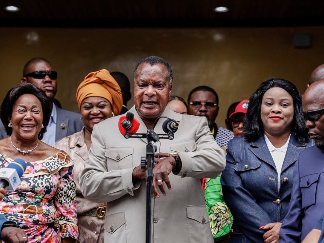 REPUBLIC OF THE CONGO’S SASSOU N’GUESSO WINS FIFTH TERM IN LANDSLIDE VOTE