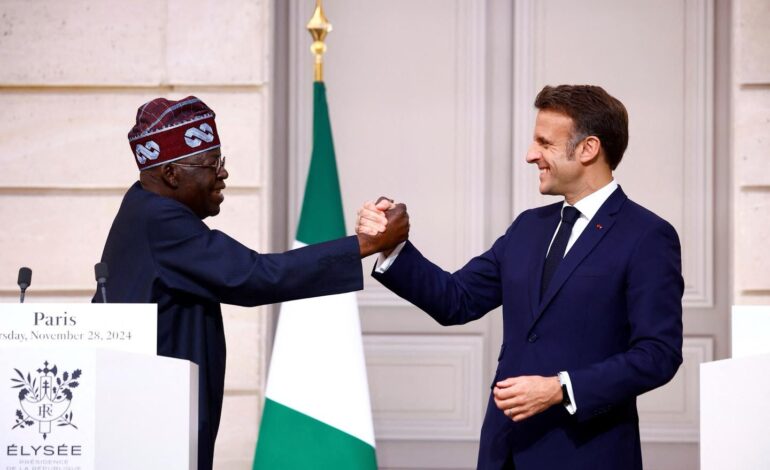 NIGERIA AND FRANCE SEAL MILITARY ASSISTANCE DEAL
