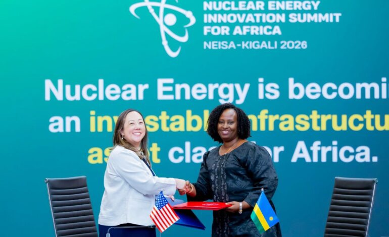 RWANDA SIGNS CIVIL NUCLEAR COOPERATION DEALS WITH UNITED STATES 