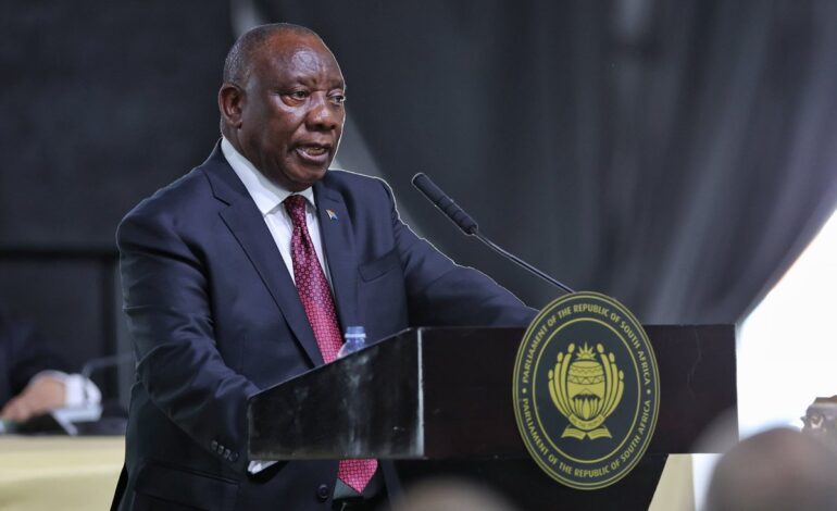 SOUTH AFRICAN PRESIDENT RAMAPHOSA REFUSES TO STEP DOWN AS IMPEACHMENT INQUIRY BEGINS
