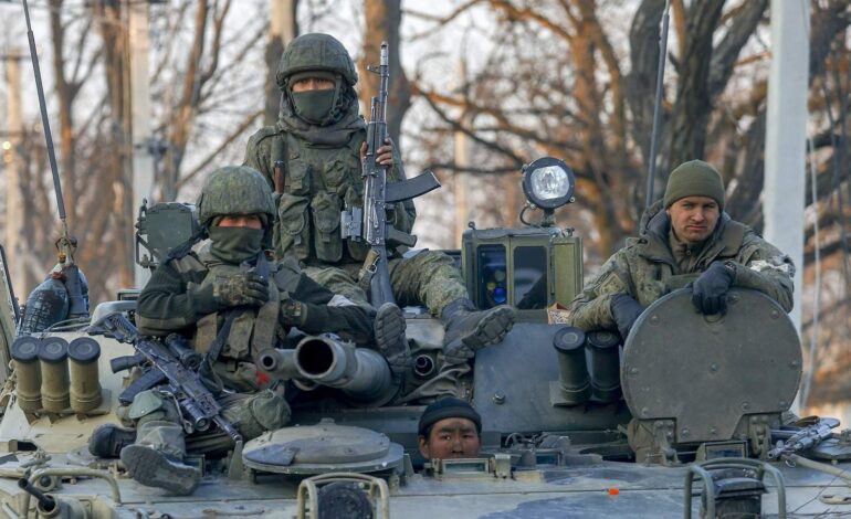 U.K SANCTIONS RUSSIAN NETWORKS ACCUSED OF RECRUITING AFRICANS FOR WAR IN UKRAINE