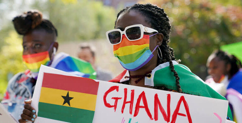 GHANA PARLIAMENT APPROVES BILL TO CRIMINALISE LGBTQ+ IDENTIFICATION