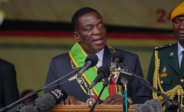 ZIMBABWE’S MNANGAGWA SIGNS LAW EXTENDING HIS PRESIDENCY TO 2030