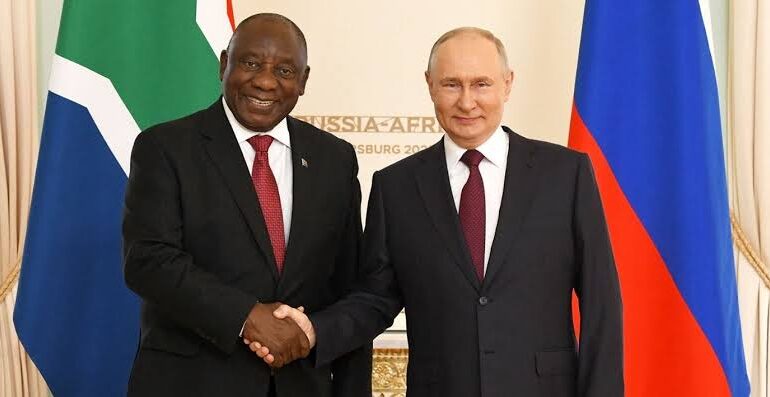 SOUTH AFRICA AND RUSSIA STRENGTHEN MILITARY TIES AS MOSCOW DEEPENS AFRICA STRATEGY